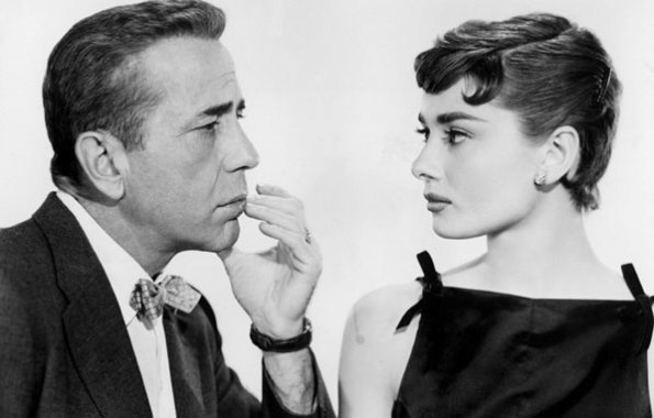 Humphrey Bogart e Audrey Hepburn